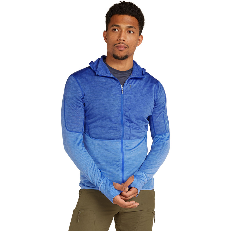Icebreaker Herren 200 Realfleece Descender Hoodie Jacke
