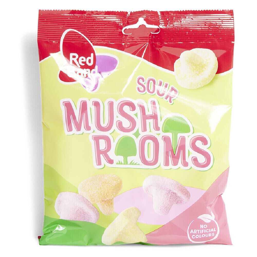 Bonbon Red Band Sour Mushroom 100g