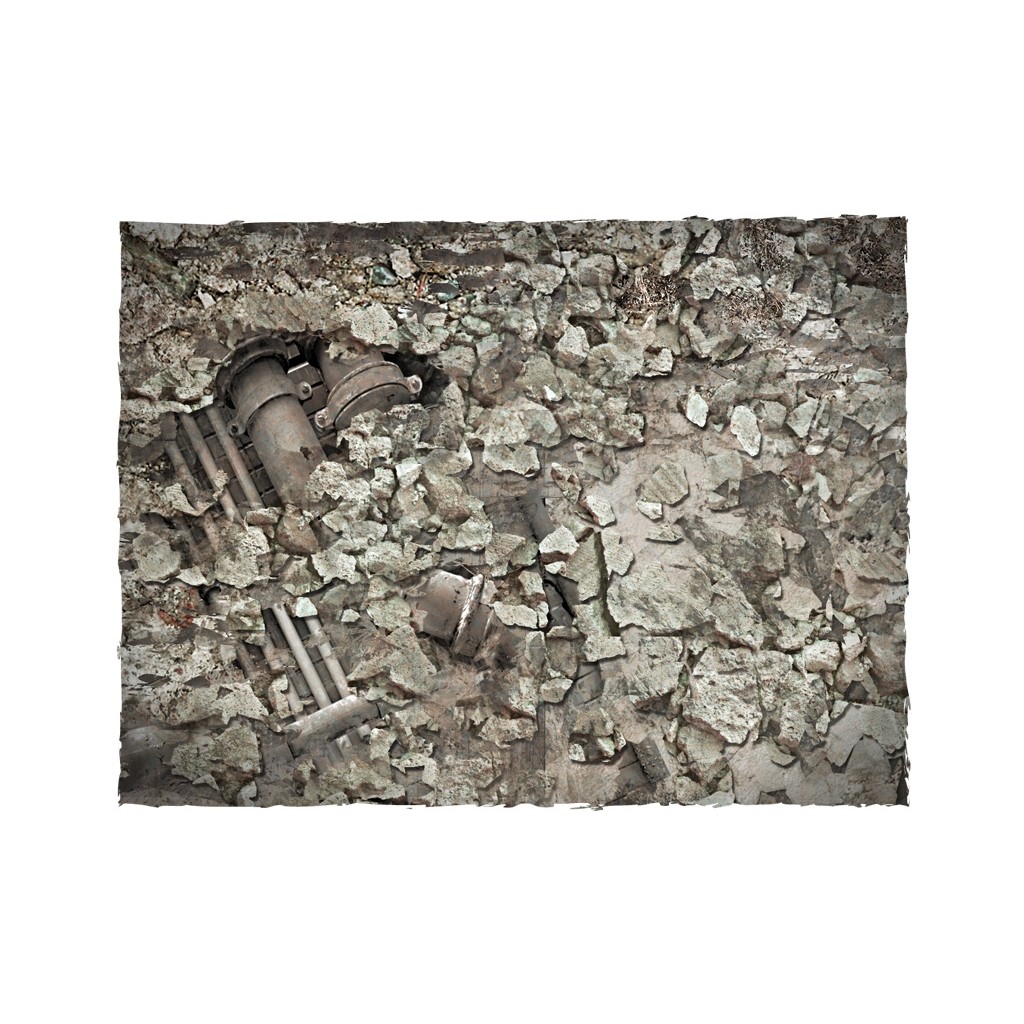 Terrain Mat Mousepad - WH40K - Urban Ruins