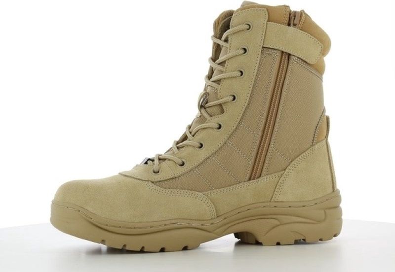 Safety Jogger - ST47 Dune OB B - Werklaars - Zwart - Suède Leer/Textiel