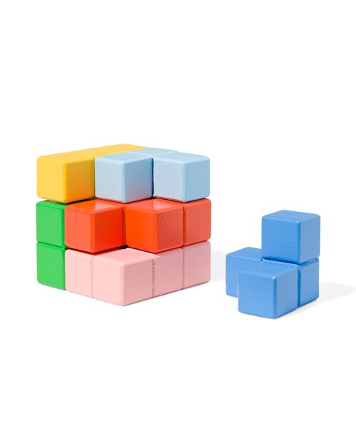 cube puzzle en bois