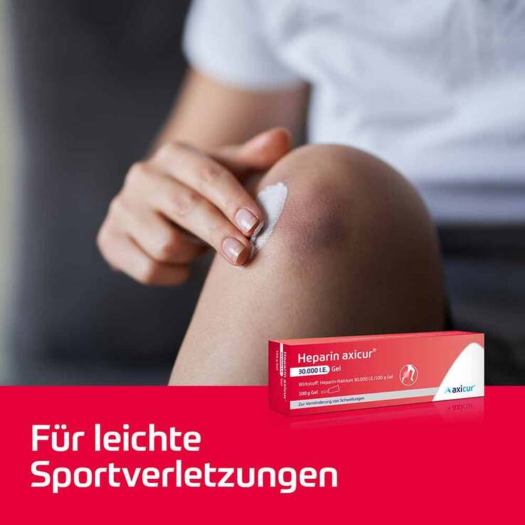 Heparin axicur® 30.000 I.E. Gel , 100 g