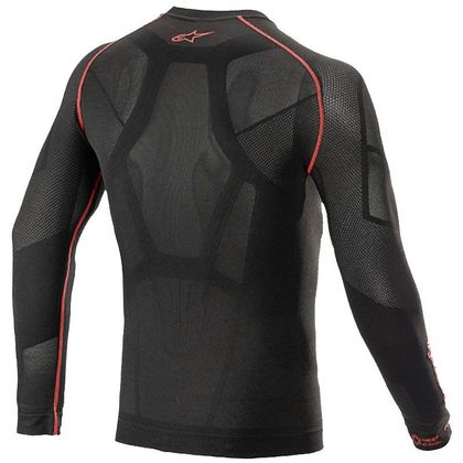 Maillot Technique Alpinestars RIDE TECH V2 TOP LS SUMMER - Noir / Rouge