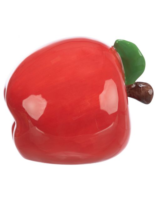 Trixie Keramiekhuis Appel - Kooi Accessoire - 13x10x10 cm Rood