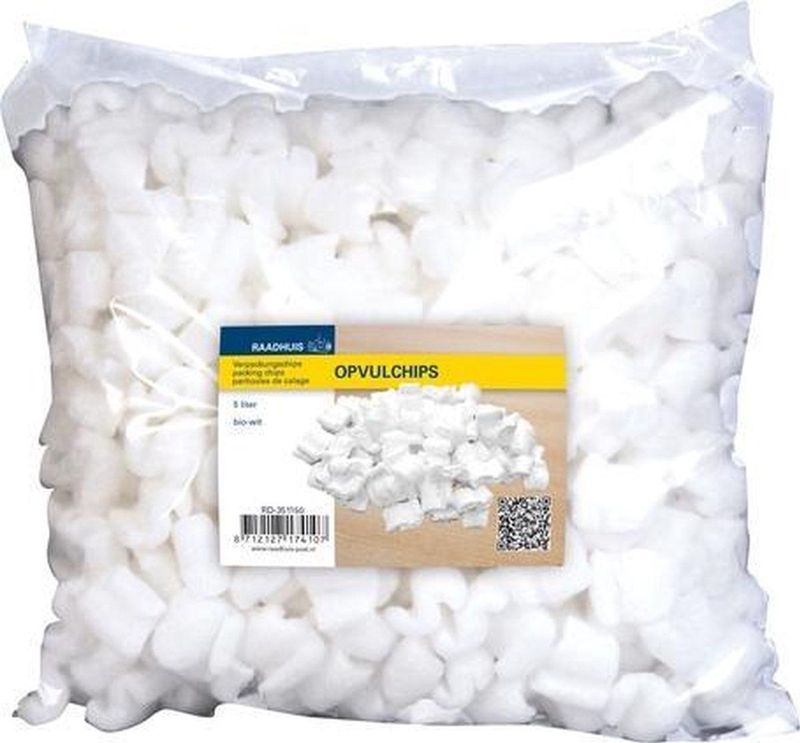 Raadhuis opvulchips - bio-wit - 5 liter - RD-351150