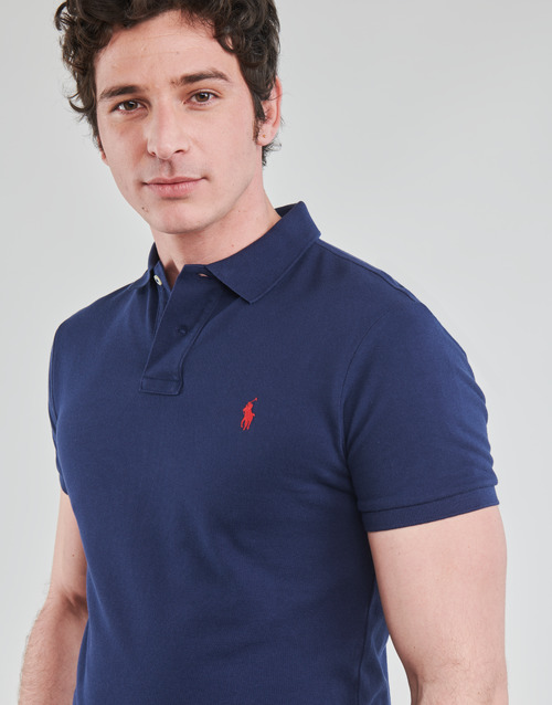 Polo Ralph Lauren - POLO AJUSTE SLIM FIT EN COTON BASIC MESH Marino