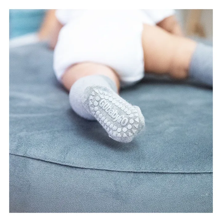 GOBABYGO Chaussettes Anti-Dérapantes | Gris