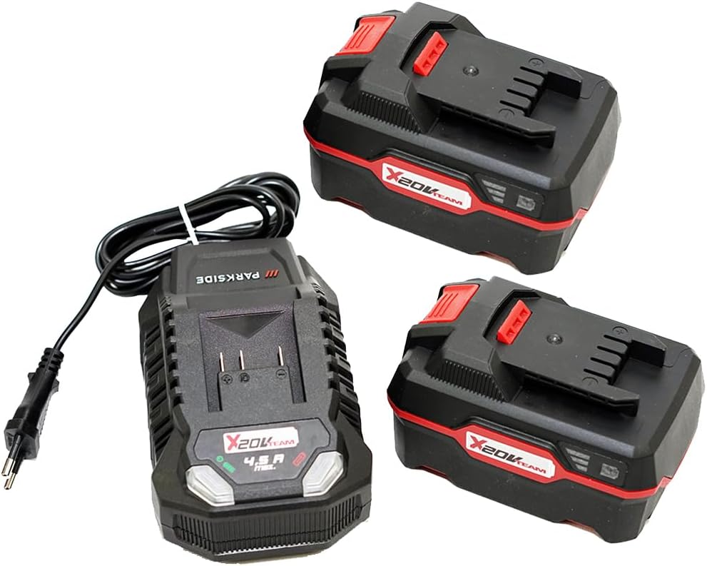 HEADNMORE® Bundle - Parkside® 40V Akku Laubsauger Laubbläser PLSBA 40 (inkl. 2x4Ah Akku) + Schlüsselanhänger