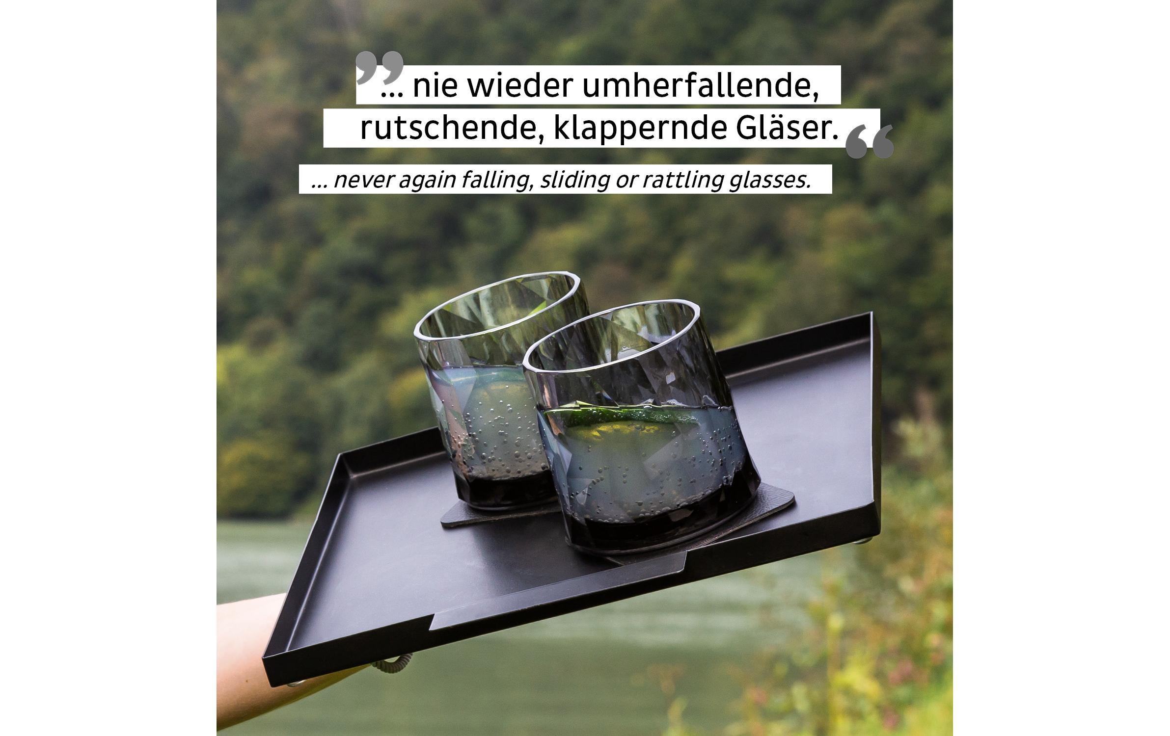 Magnet-Kunststoffgläser Tumbler Grau2 Tumbler