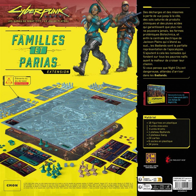 Cyberpunk 2077 Familles et parias