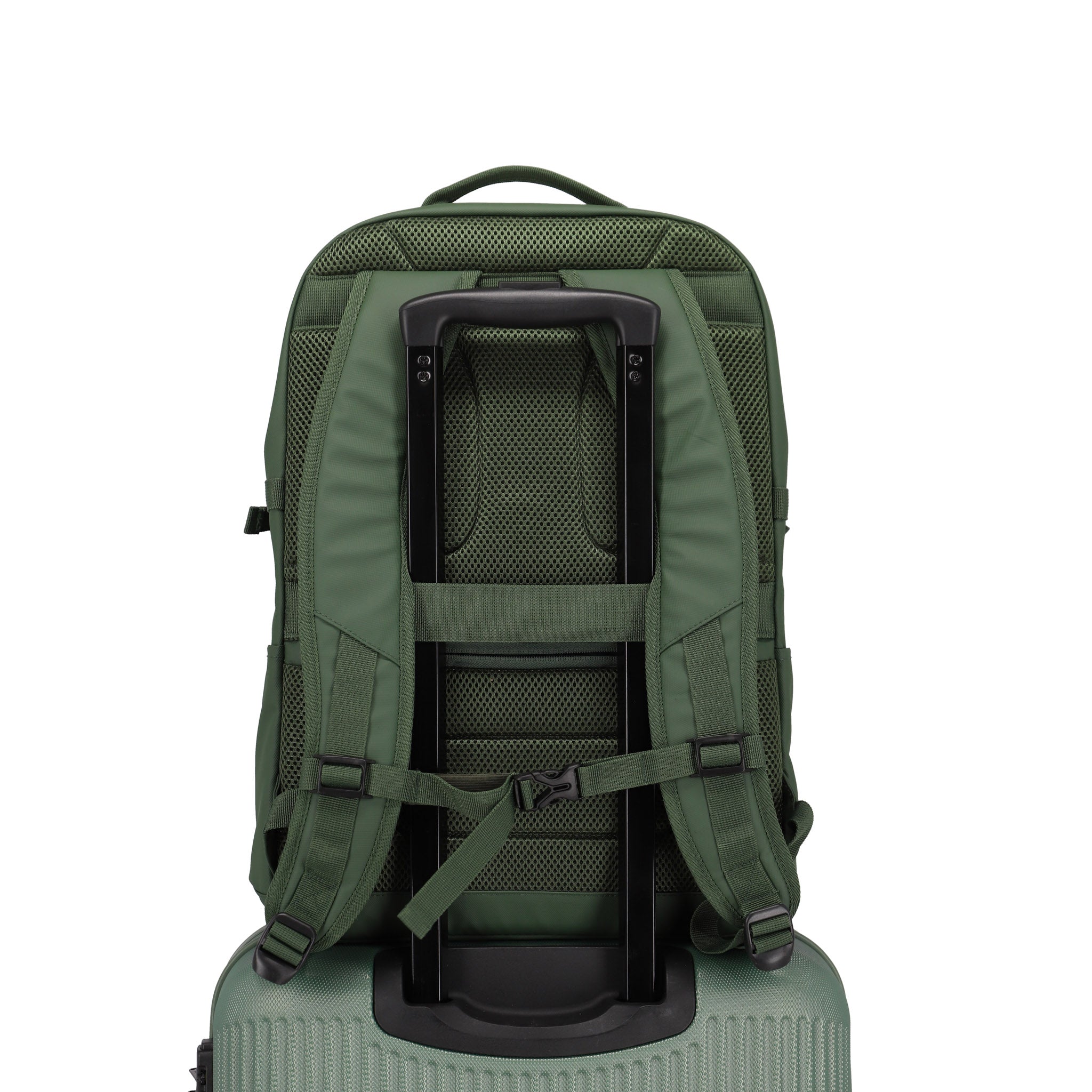 Laptop rugzak 'Basics' olive green Olive green
