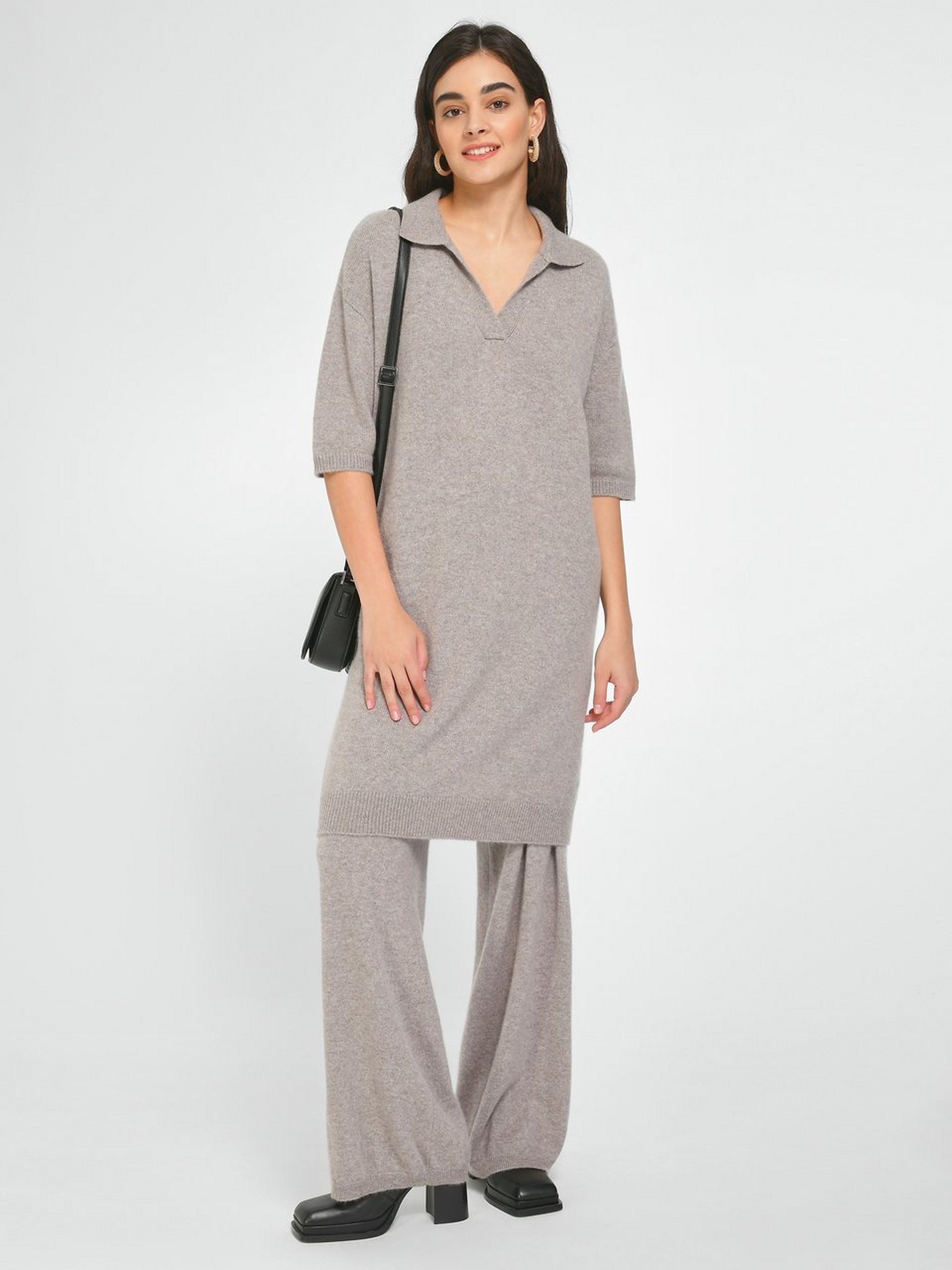 Polo-Long-Pullover