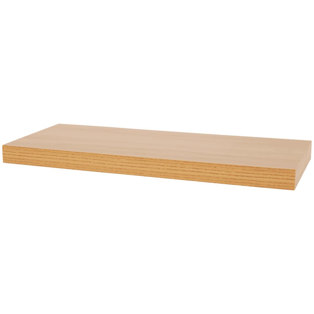 Zwevende wandplank 57 x 23,5 x 4 cm | diverse kleuren