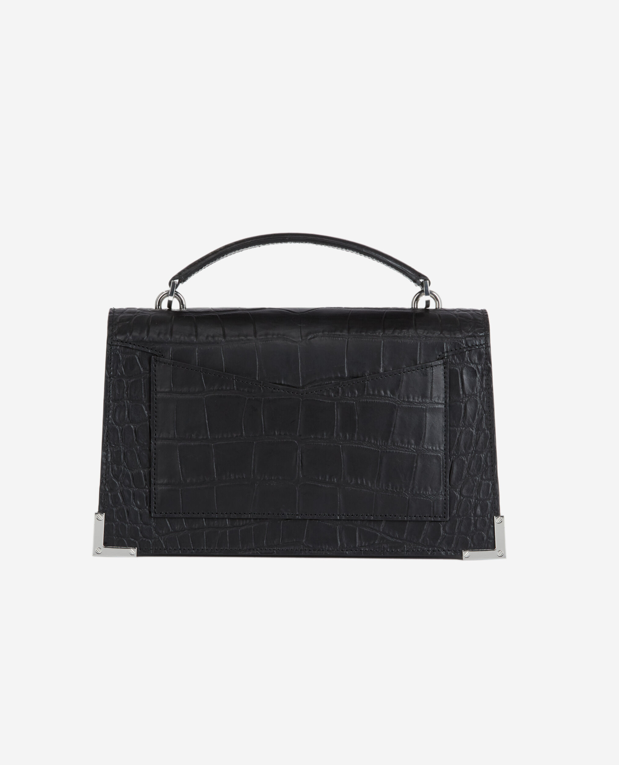 Sac Emily medium en cuir noir