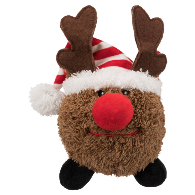 Peluche balle de Noël Xmas Ball Trixie assortie