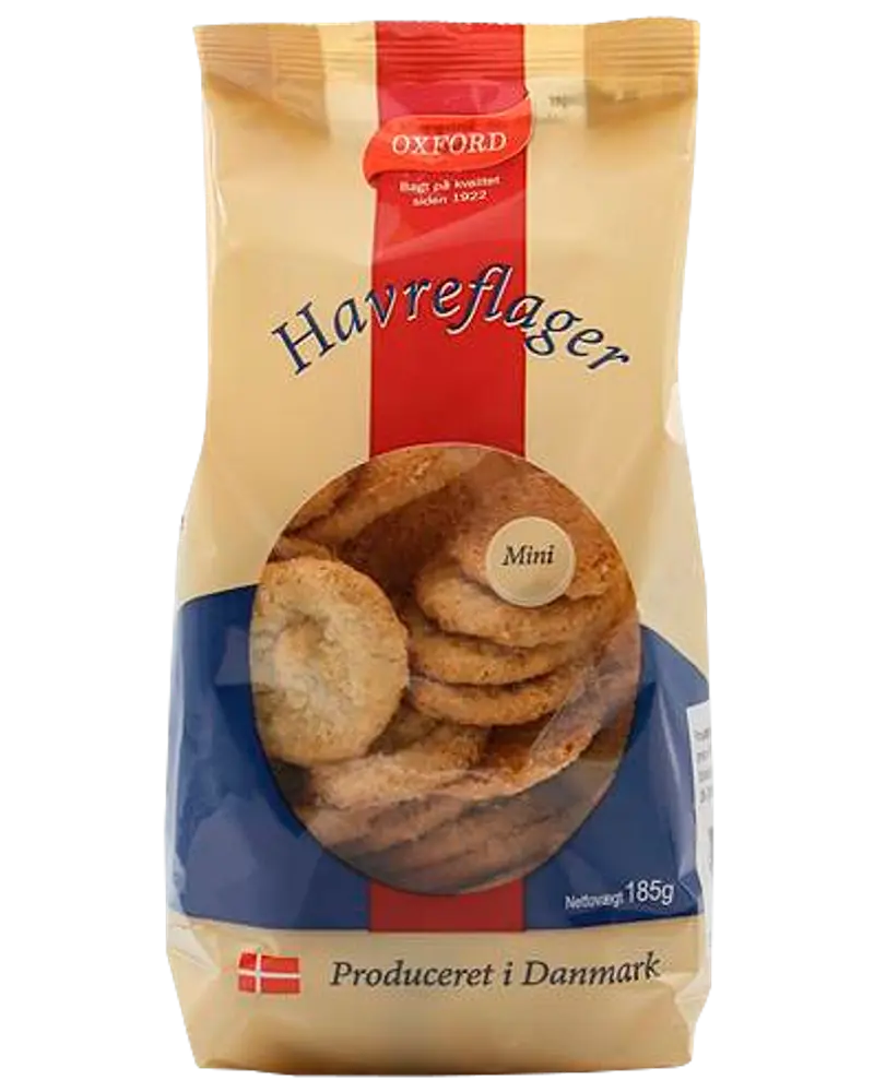 OXFORD Cookies/Flager Mini 185 g - ass. varianter