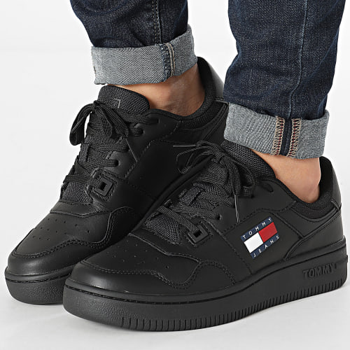 Baskets Femme Retro Basket Essential 2434 Triple Black