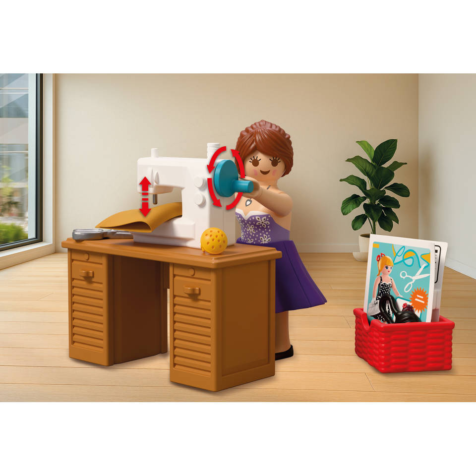 PLAYMOBIL My Life creatieve modeontwerper 72082