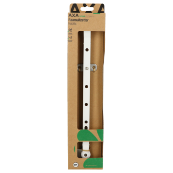 AXA Raamuitzetter uitzetijzer Habilis RVS wit 30 cm buitendraaiend
