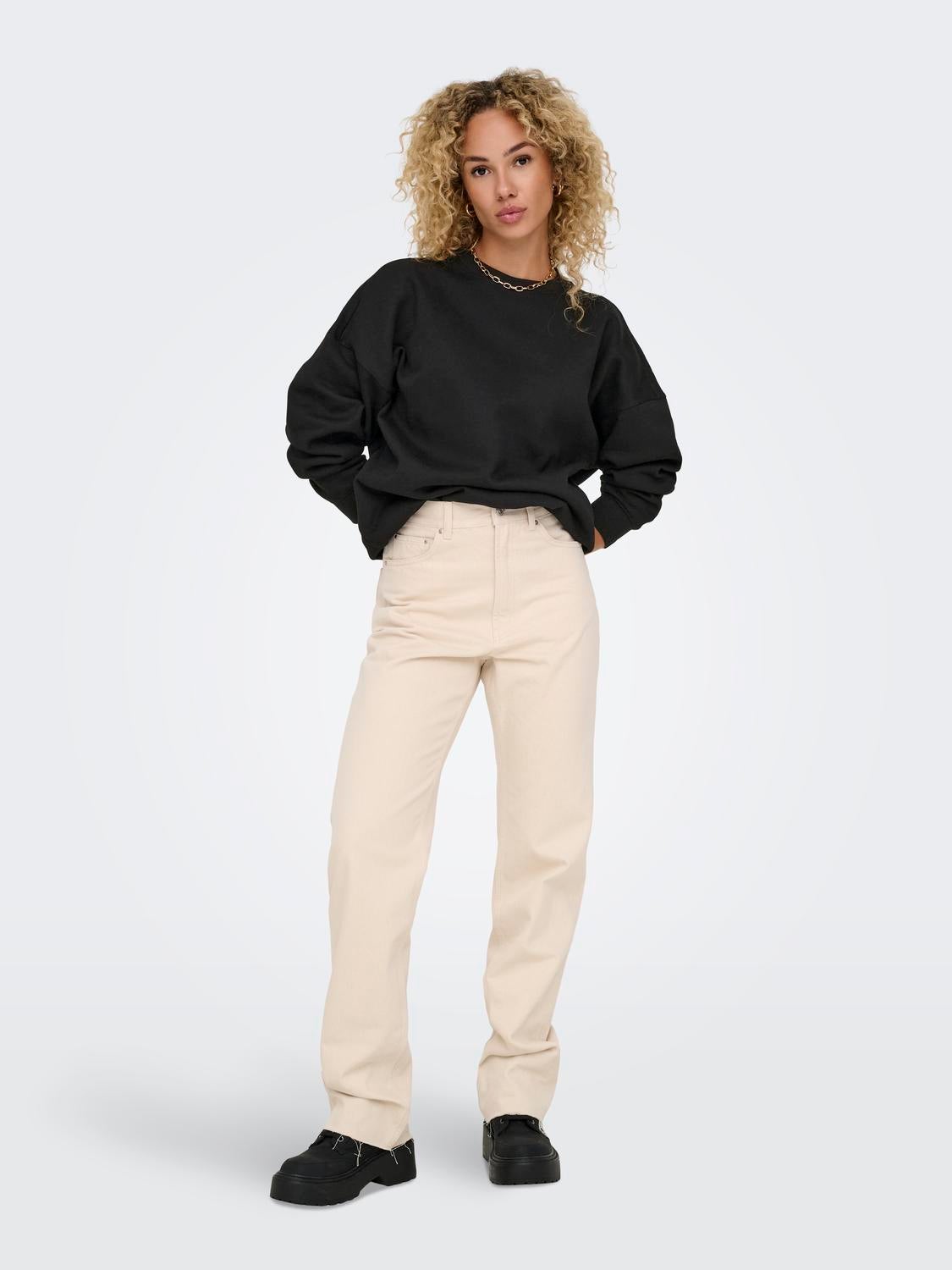 ONLELLIOT Sweatshirt Black