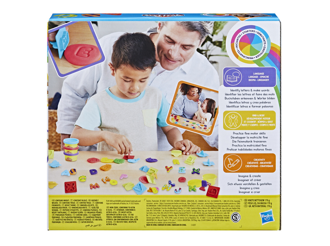 APRENDIZAGEM PLAY-DOH MODELOS SORTIDOS