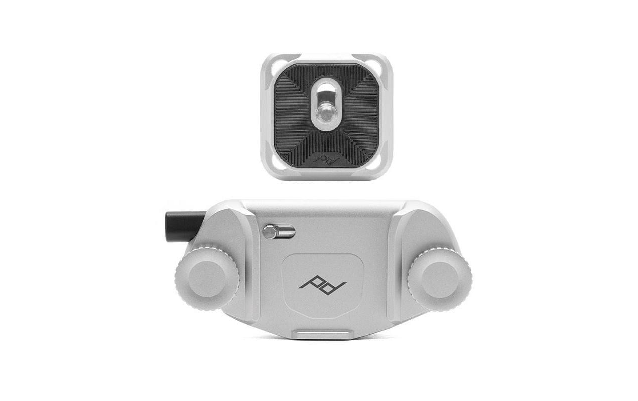 Kameragurt Capture Clip & Plate silberSicherer Halt für Ihre Kamera