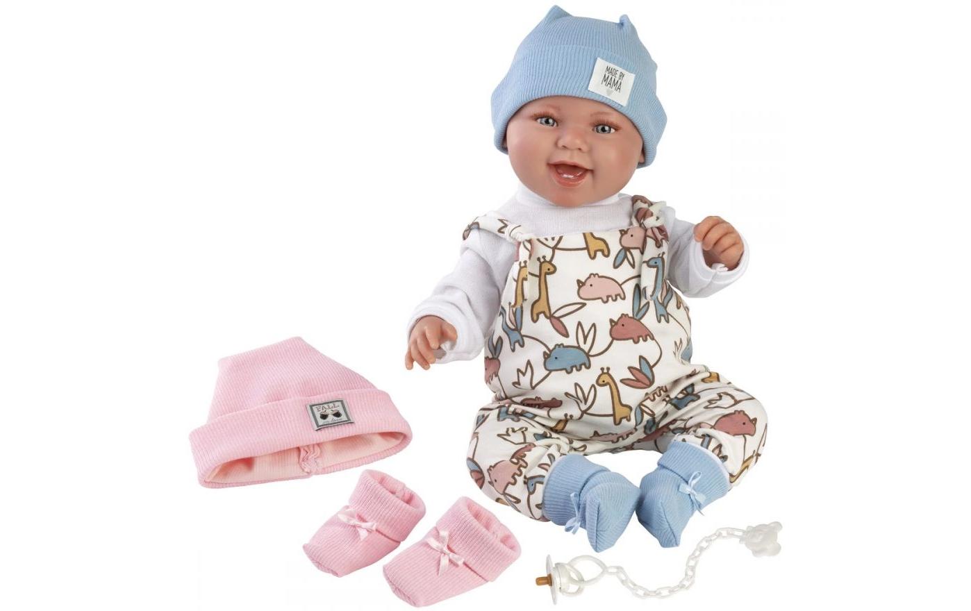 Babypuppe Tino/Tina 44 cmNew Born Puppe mit weichem Stoffkörper