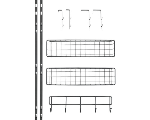 Wenko deurplank, zwart, 54112100