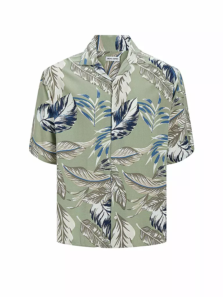 JACK & JONES Hemd Regular Fit JJEJEFF hellgrün