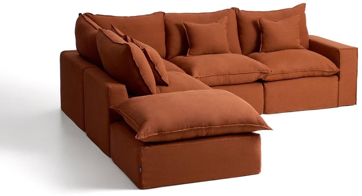 Kave Home Anarela Terracotta Hoekbank