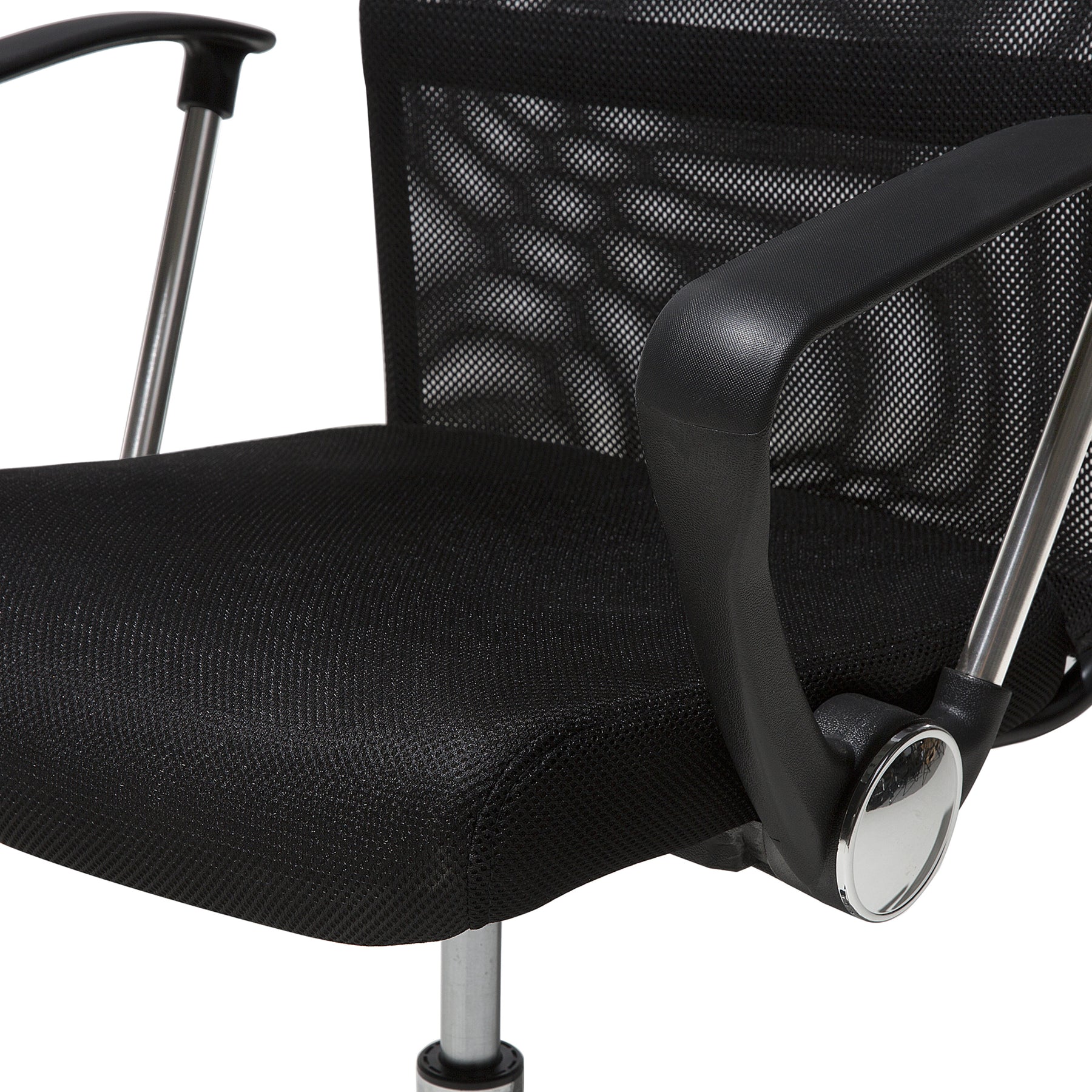 Beliani - DESIGN - Bureaustoel - Zwart - Polyester