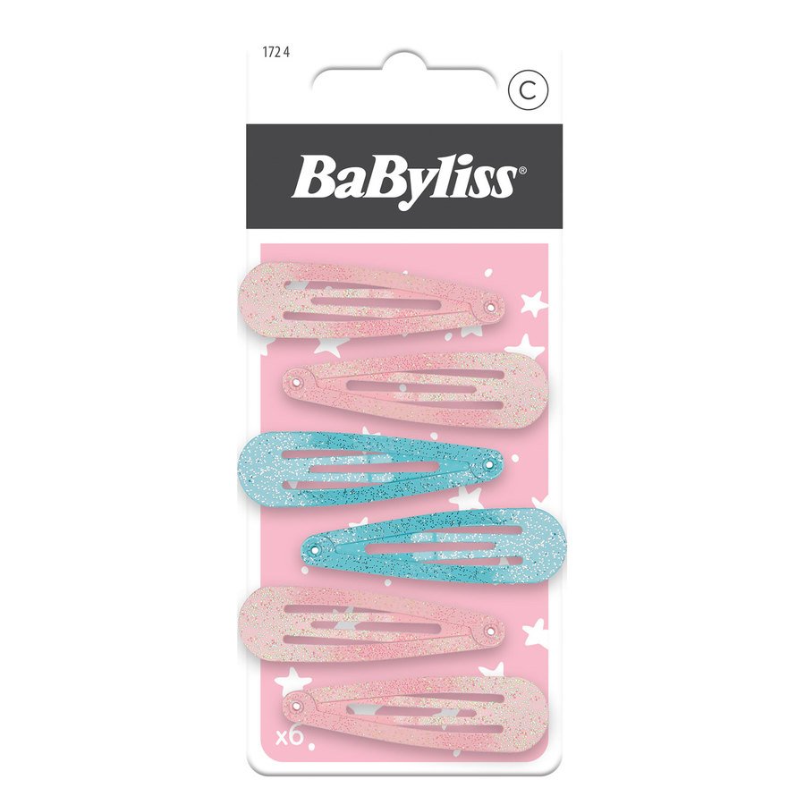 BaByliss Accessories Hair Clip Kids 4pcs