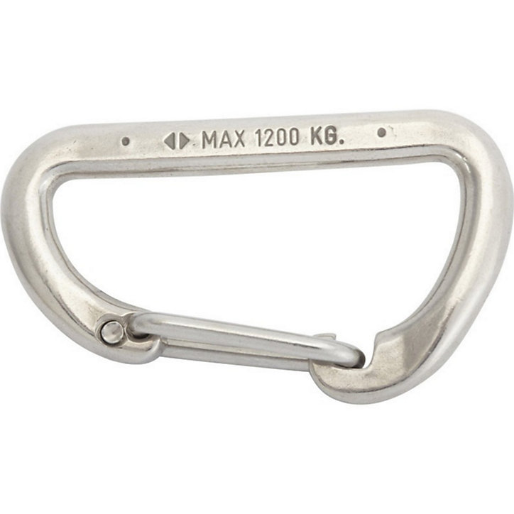 Porte-mousqueton asymétrique Chapuis inox 100 mm