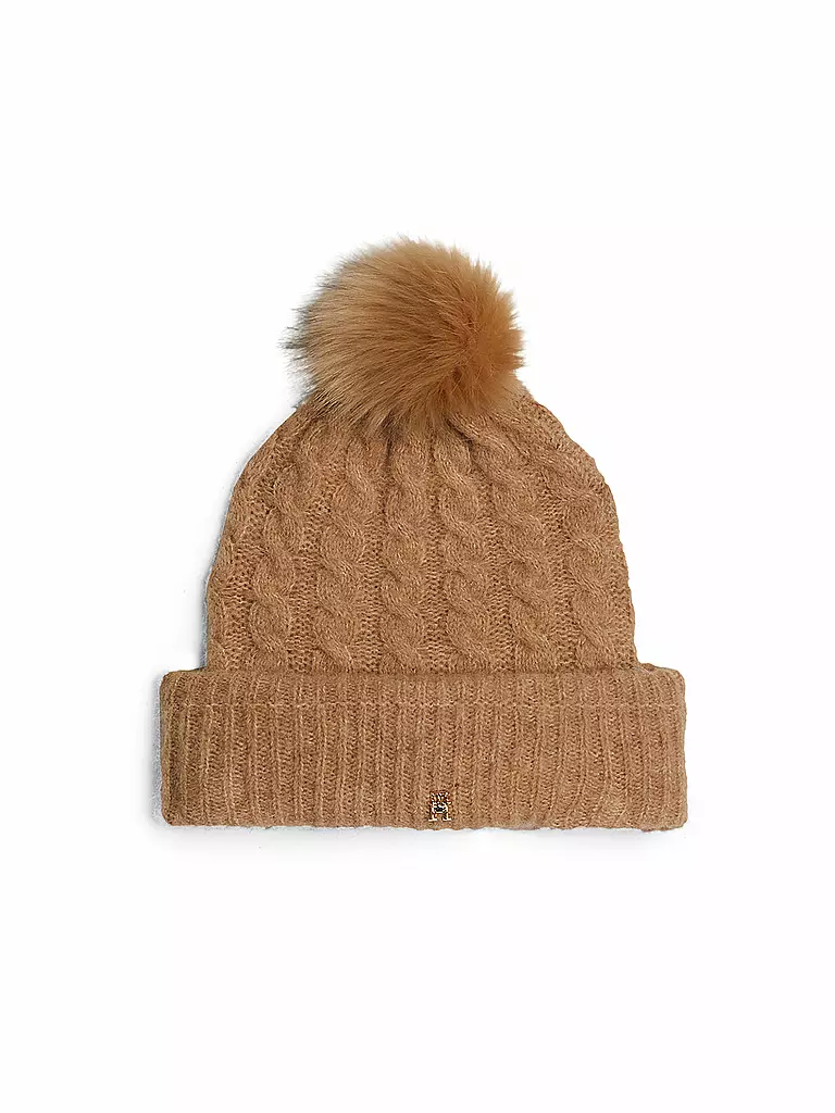 TOMMY HILFIGER Mütze - Haube beige