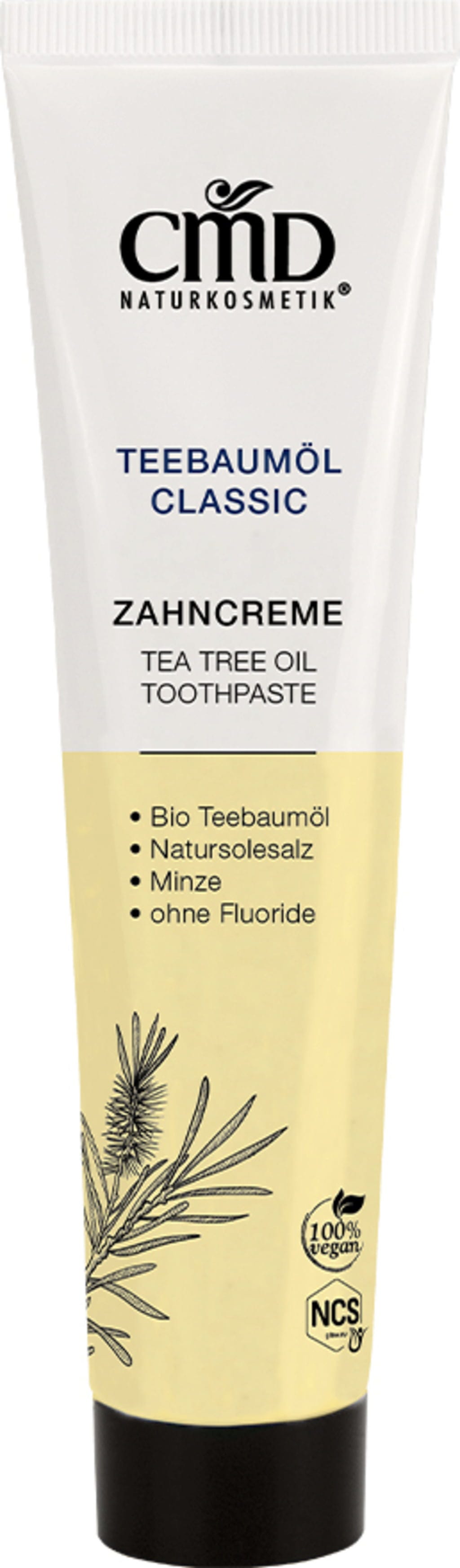 CMD Naturkosmetik  Teebaumöl Zahncreme, 75 ml