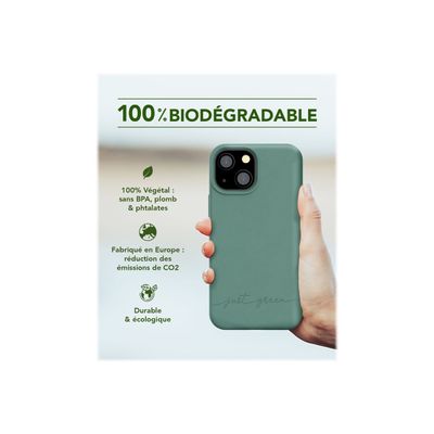 Just Green - coque de protection pour Iphone 13 Mini - vert