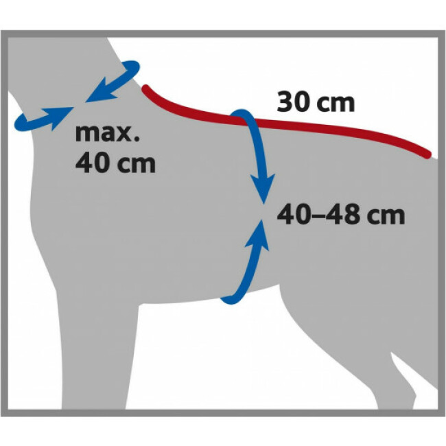 Peignoir de bain éponge gris pour chien