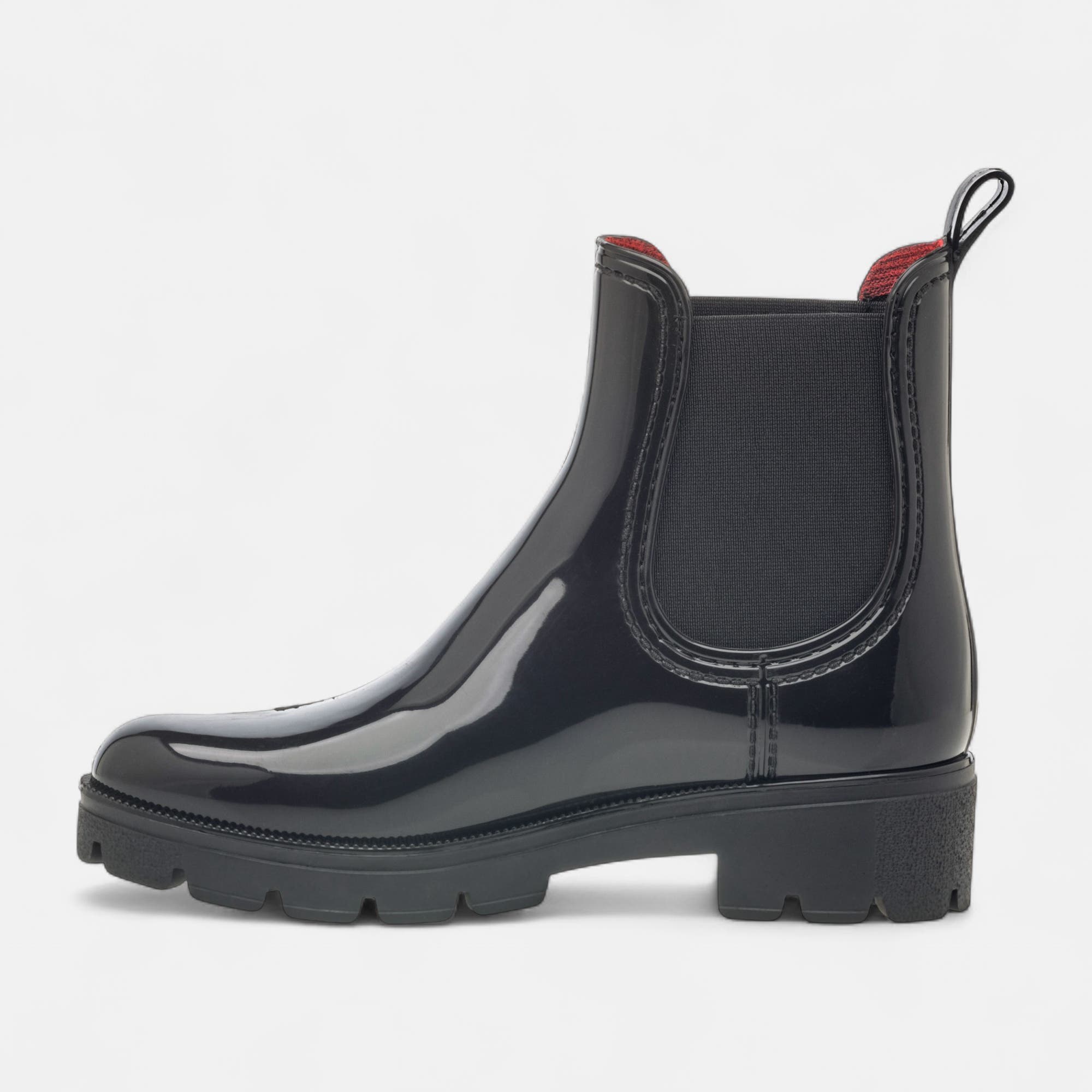 Boots chelsea Femme noir