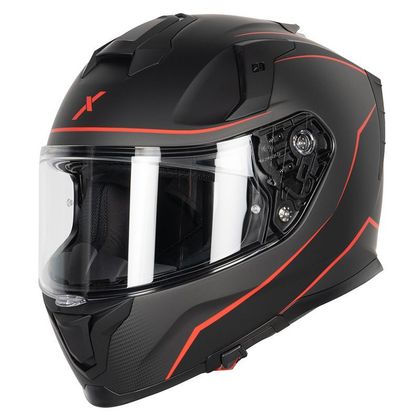 Casque Dexter MIRAGE BLACK/RED - Gris / Rouge