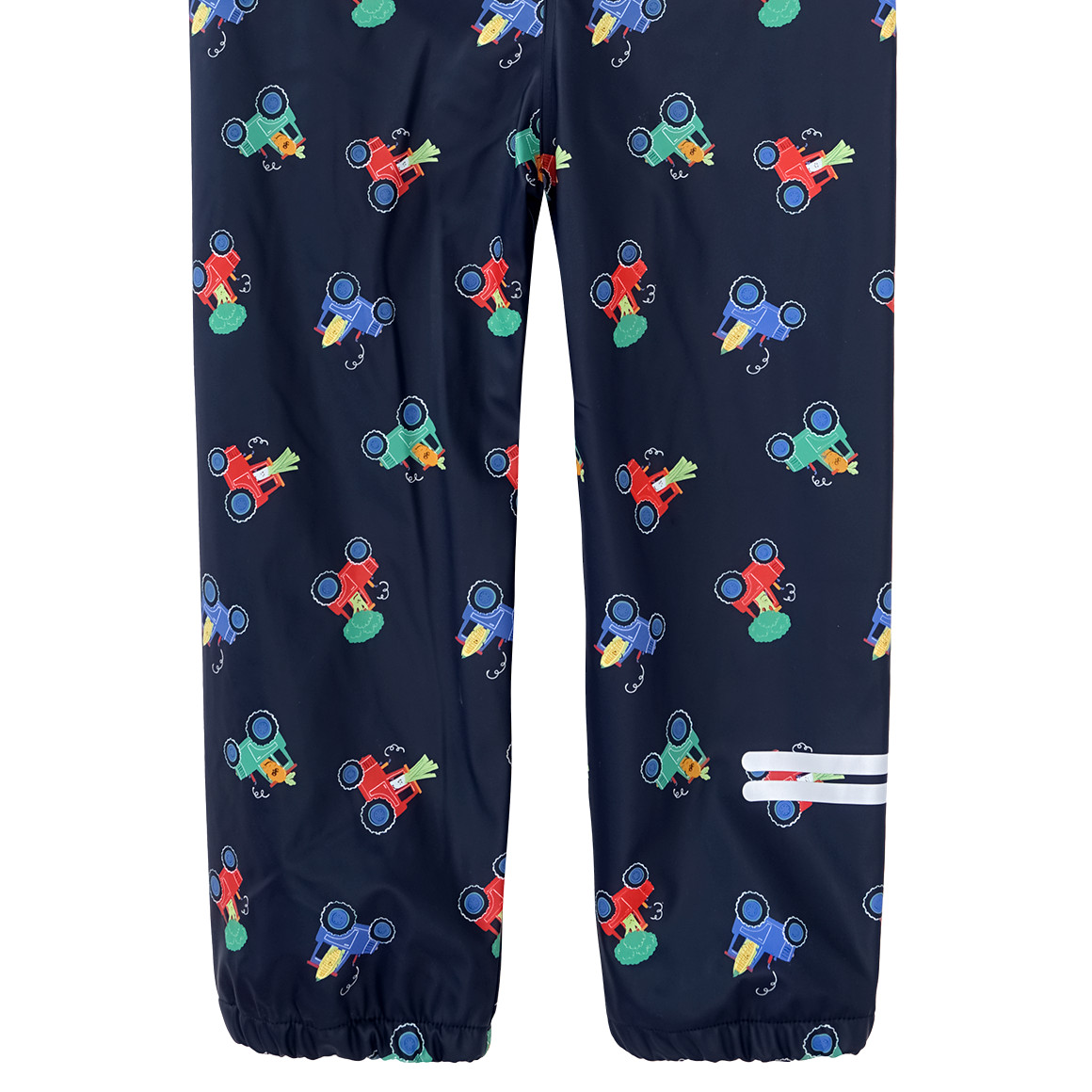 Topolino Jungen Regenhose mit Bauernhof-Allover dunkelblau