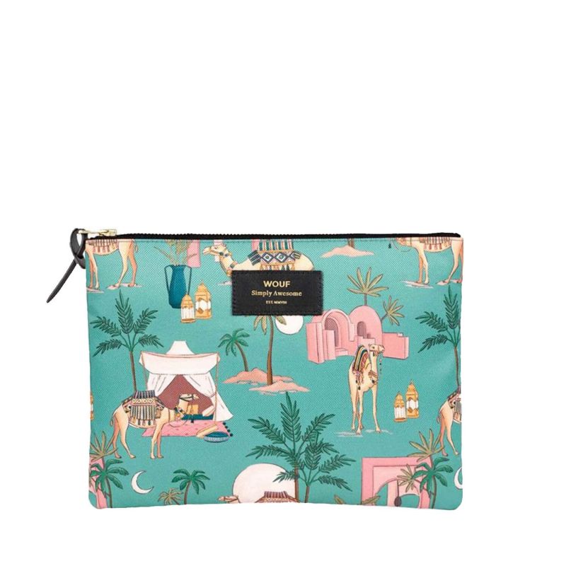Pochette large XL 28 cm Sahara