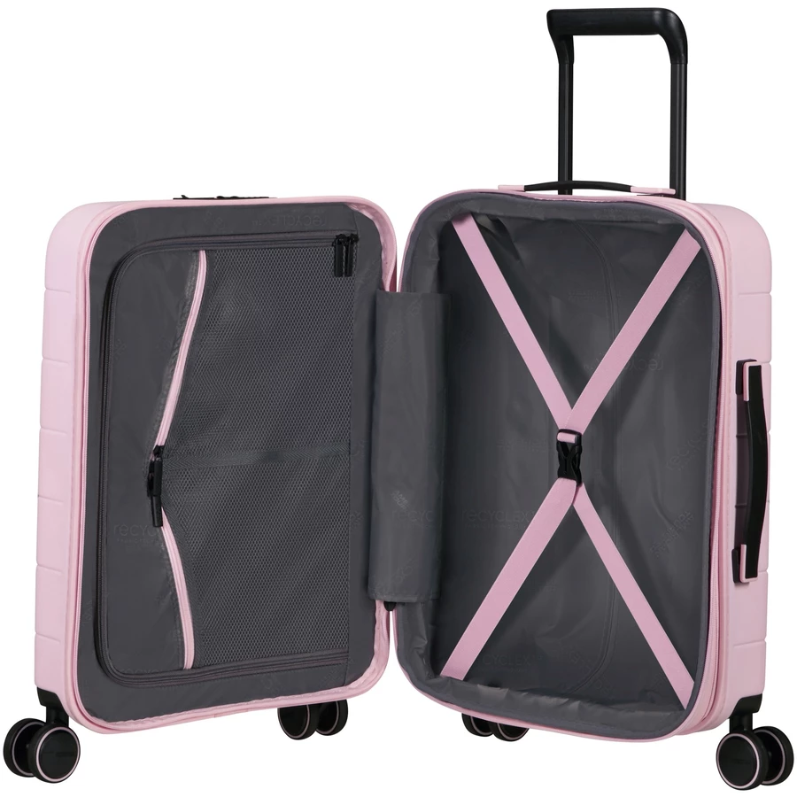 American Tourister Novastream - 4-Rollen Kabinentrolley 55 cm erw. soft pink