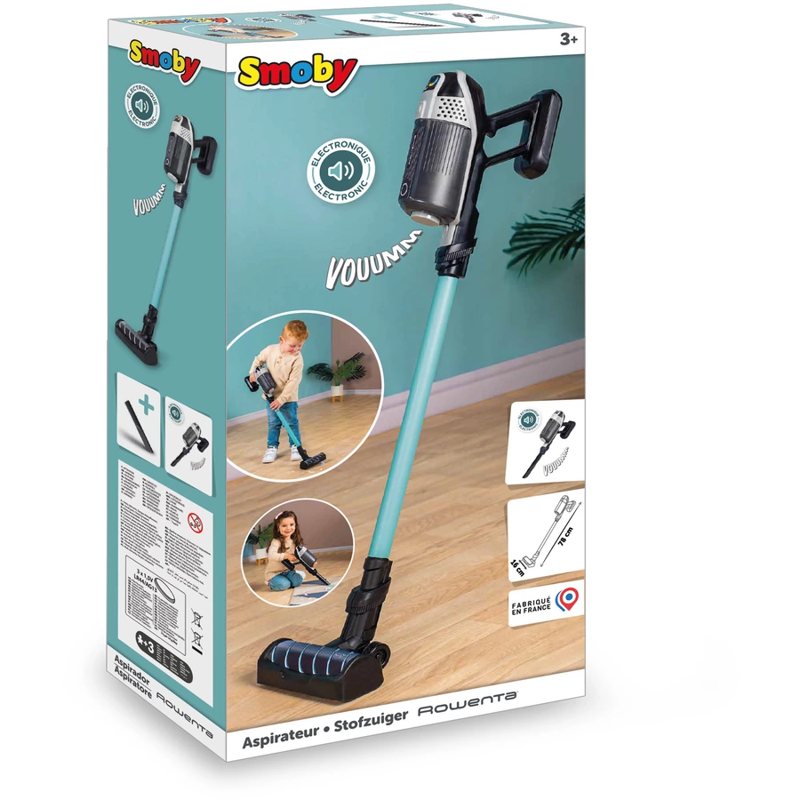 Smoby Kinder-Stielstaubsauger Rowenta X Force Flex
