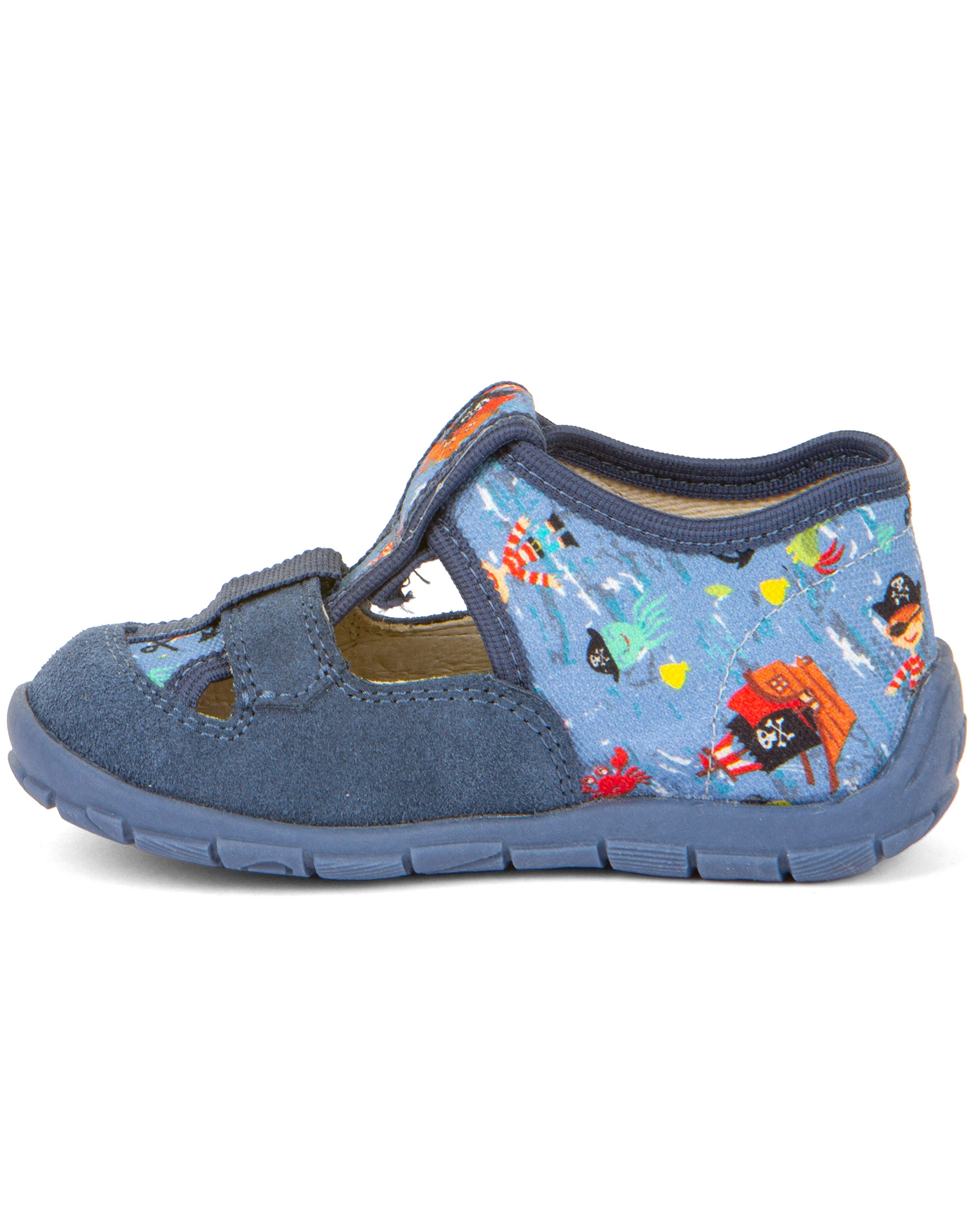 Klett-Lauflernsandalen CLASSIC PIRAT in denim