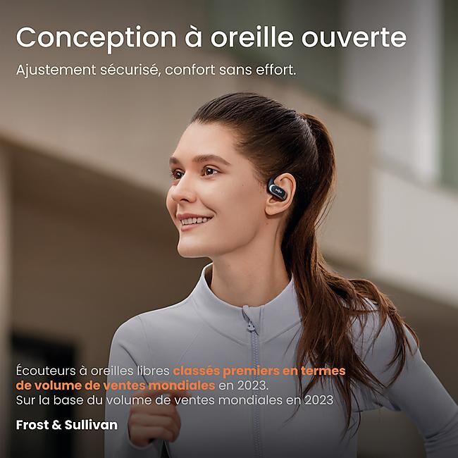 SHOKZ - ECOUTEURS BLUETOOTH OPENFIT AIR