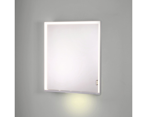 KEUCO Royal Lumos spiegelkast, 65 x 16,5 x 73,5 cm, zilver, 1-deurs, LED, IP24, inbouw, 722