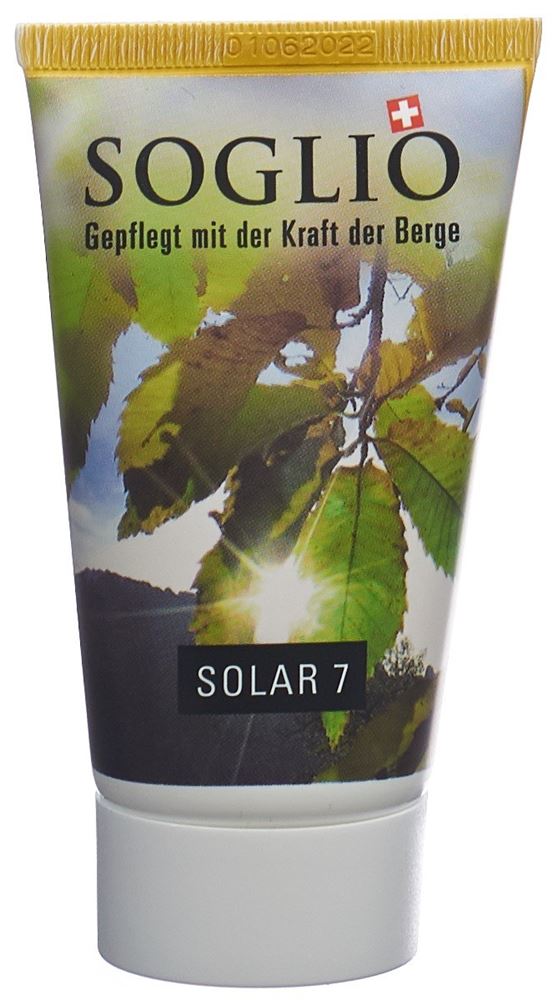 SOGLIO Solar 7<br>35 ml, Tube, Creme
