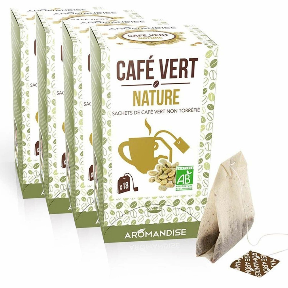 Café vert nature 72 sachets