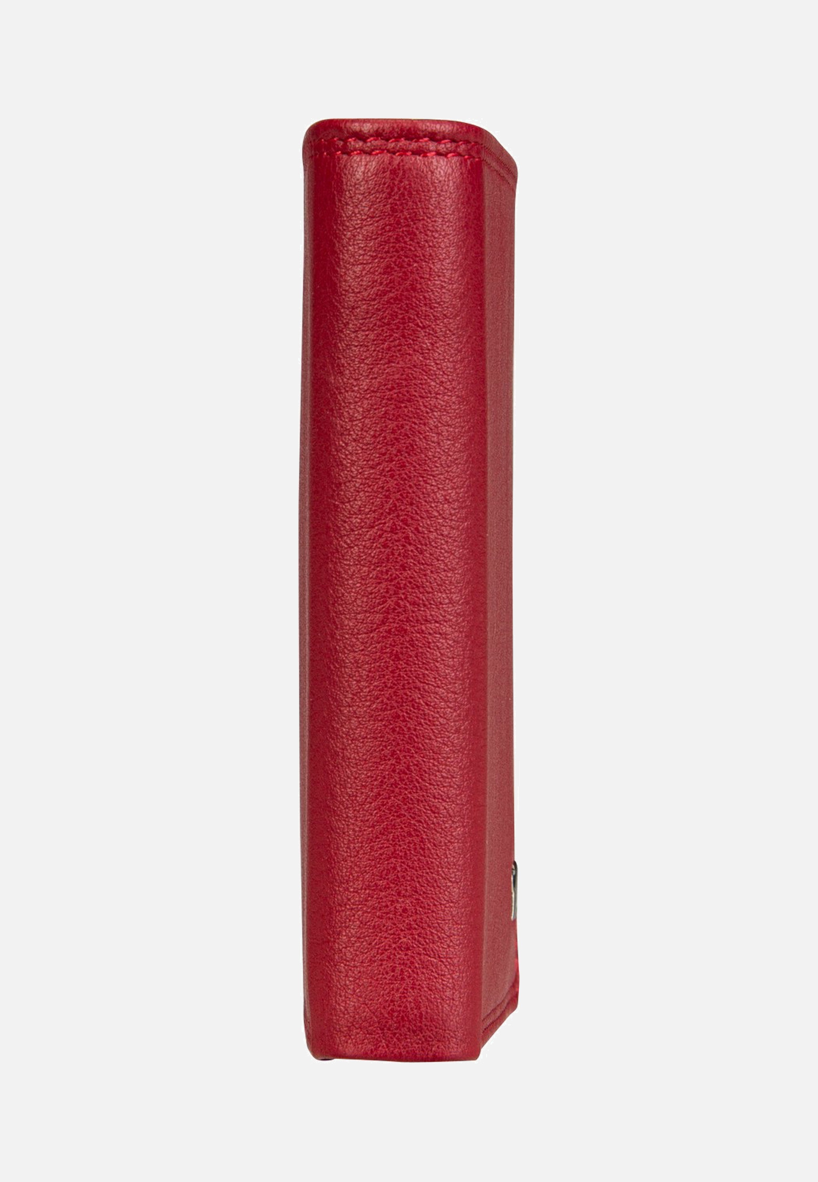 Golf RFID Coin Wallet Carré 6Cs Red - Portemonnaie