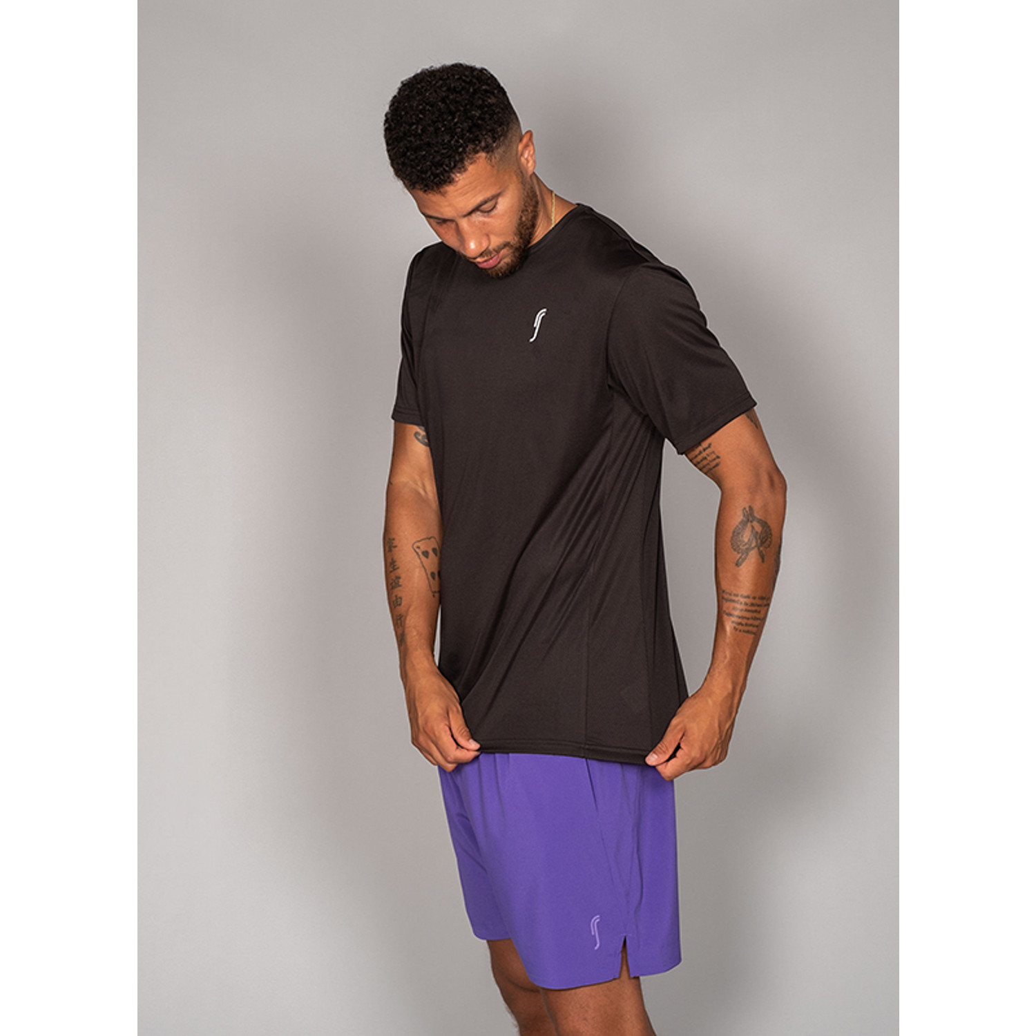 RS Sportswear Court Performance Side Mesh Tee